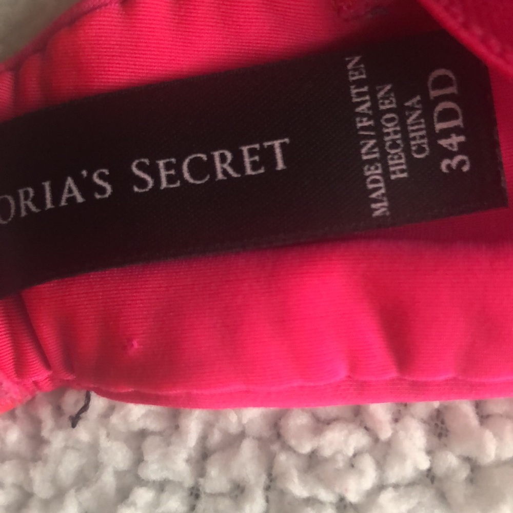 Victoria secret padded pink bra - Picture 3 of 4